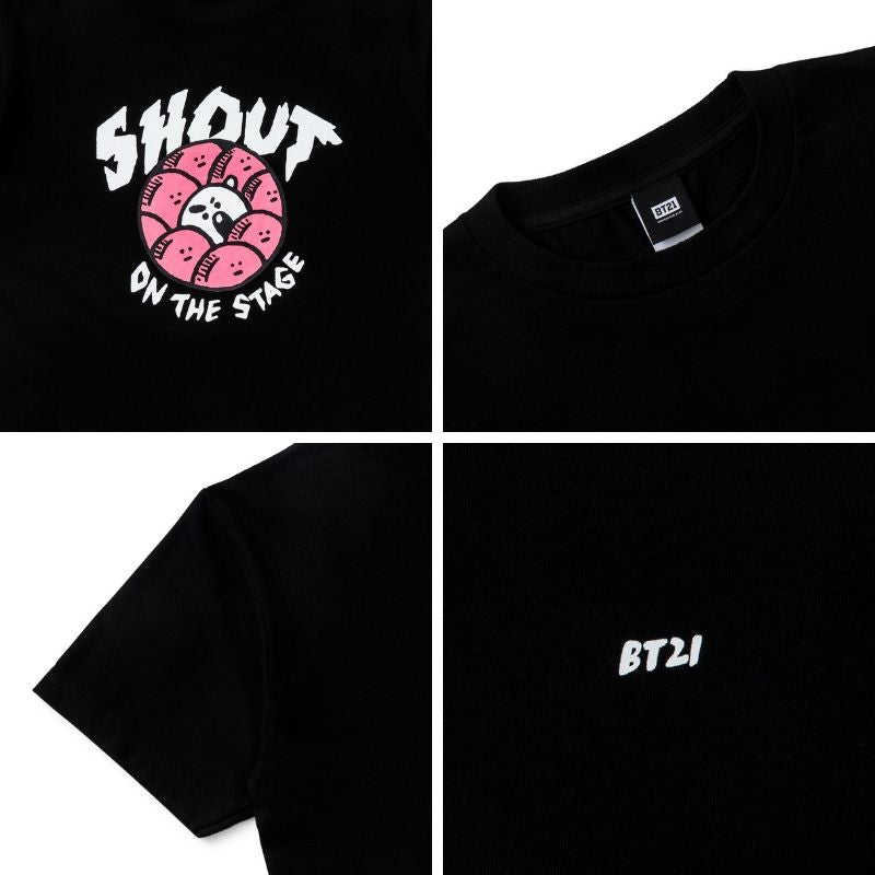 BT21 - Music Short Sleeve T-Shirt