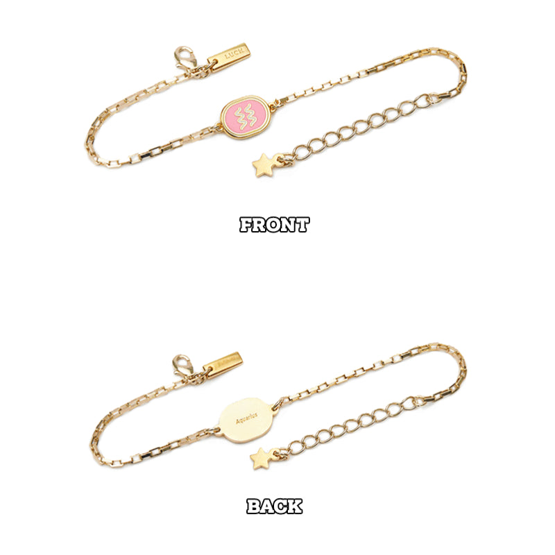 ENHYPEN - BIRTHDAY - JUNGWON Wish Bracelet (Gold)