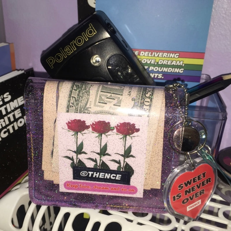 THENCE - Glitter Wallet Ver.2 - Purple