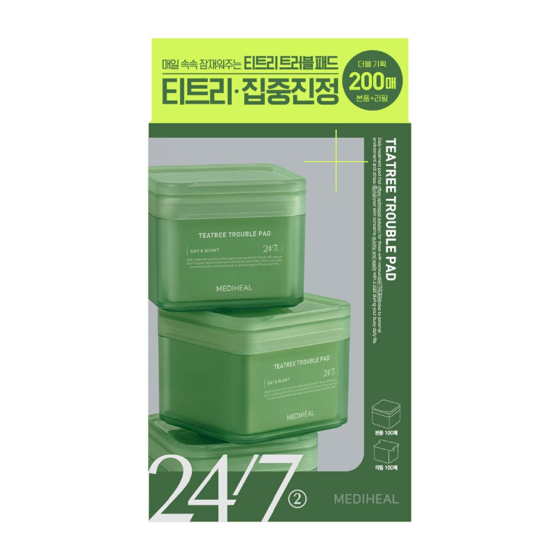 MEDIHEAL - Tea Tree Trouble Pad - Double Pack