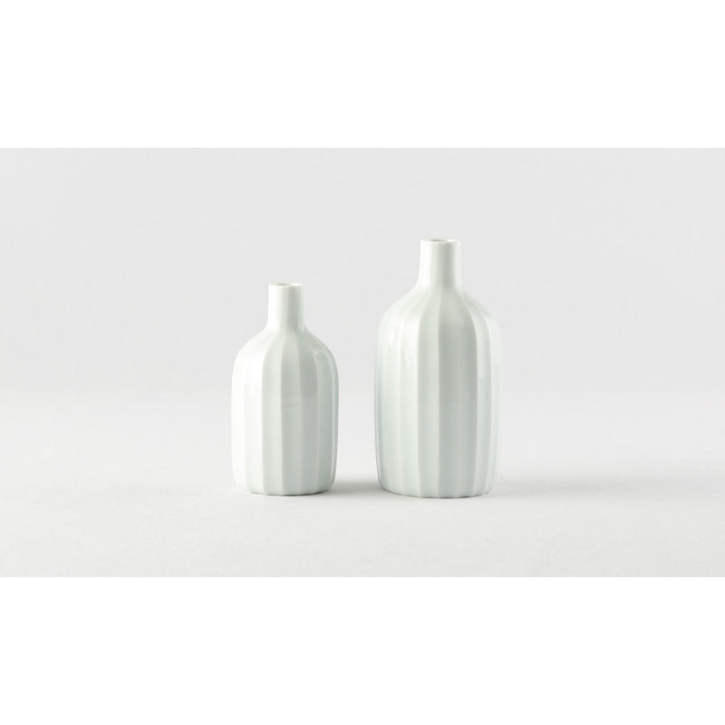 Chaora - White Porcelain Bottle & Glass