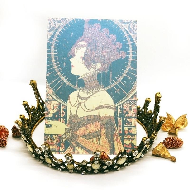 Libet - Gem Gold Foil Postcard Set