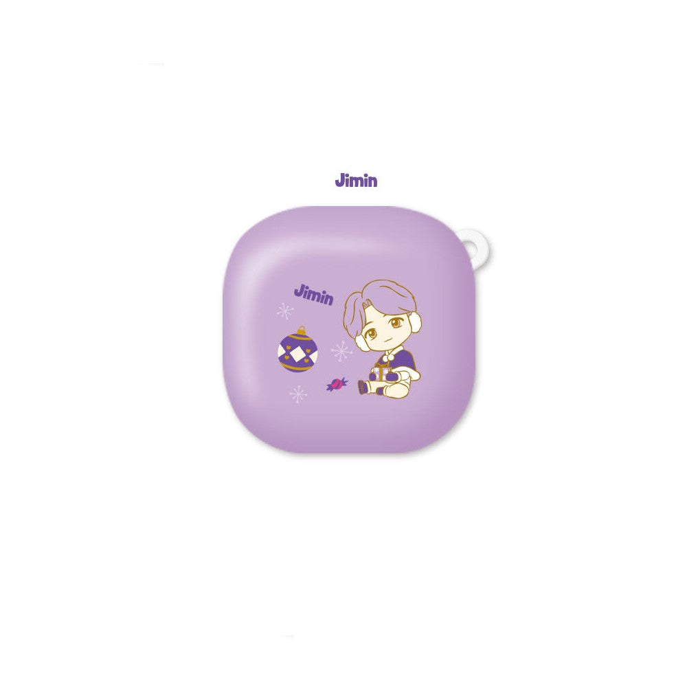 BTS - TinyTAN Purple Holidays Galaxy Buds Live Case