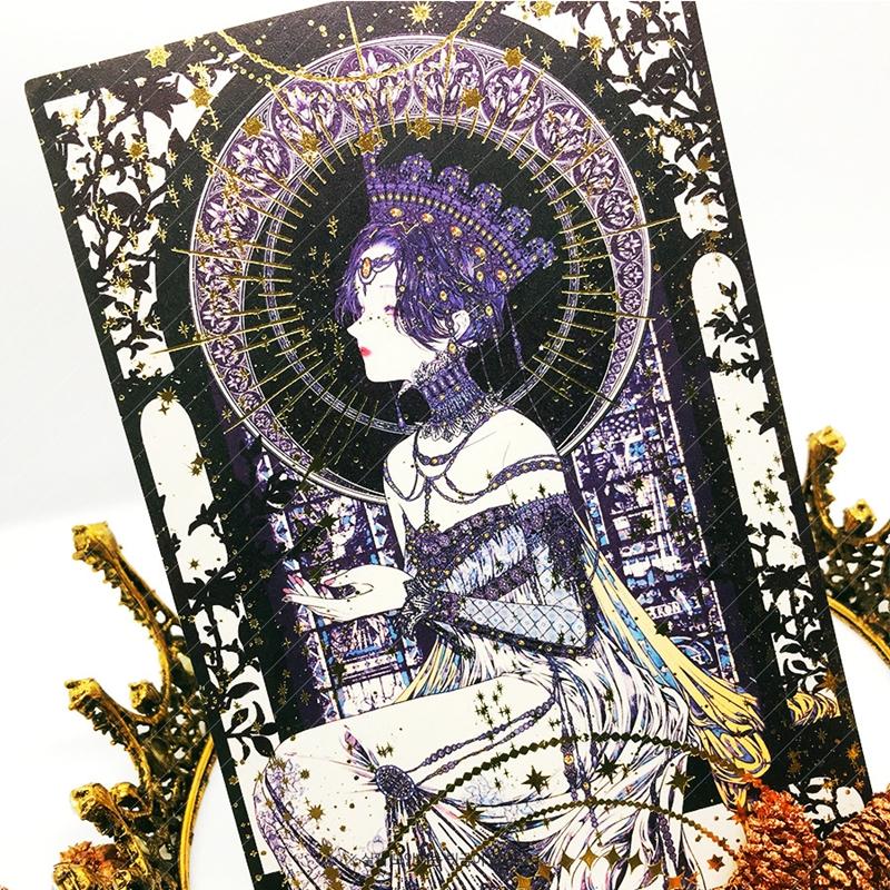 Libet - Gem Gold Foil Postcard Set