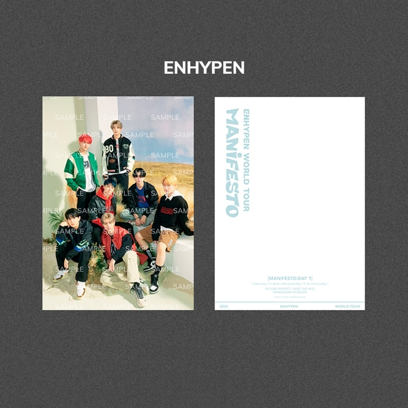 ENHYPEN - MANIFESTO - Mini Poster Set