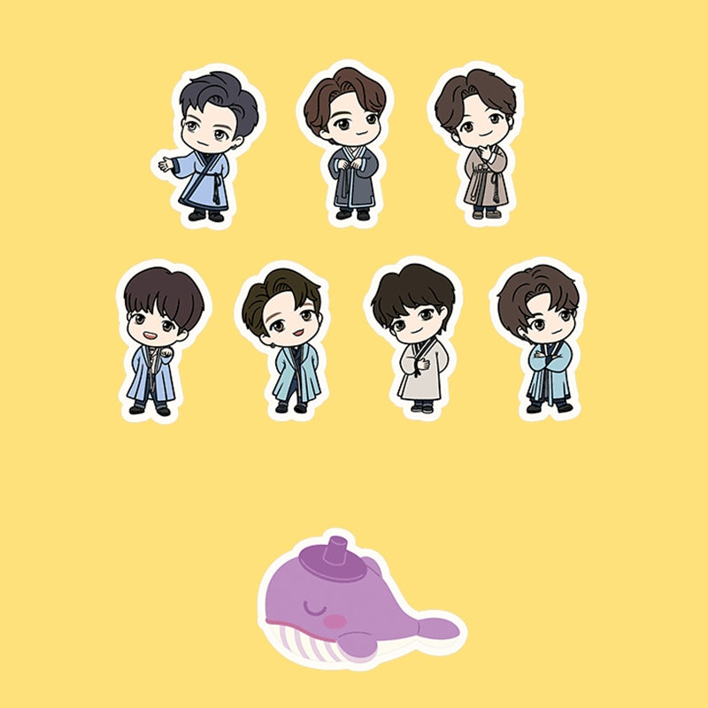 BTS - TinyTAN DALMAJUNG - Sticker Set