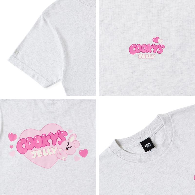 BT21 - Snacks Short Sleeve T-Shirt