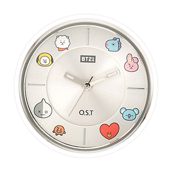 BT21 x OST - Silver Metal Watch - Group