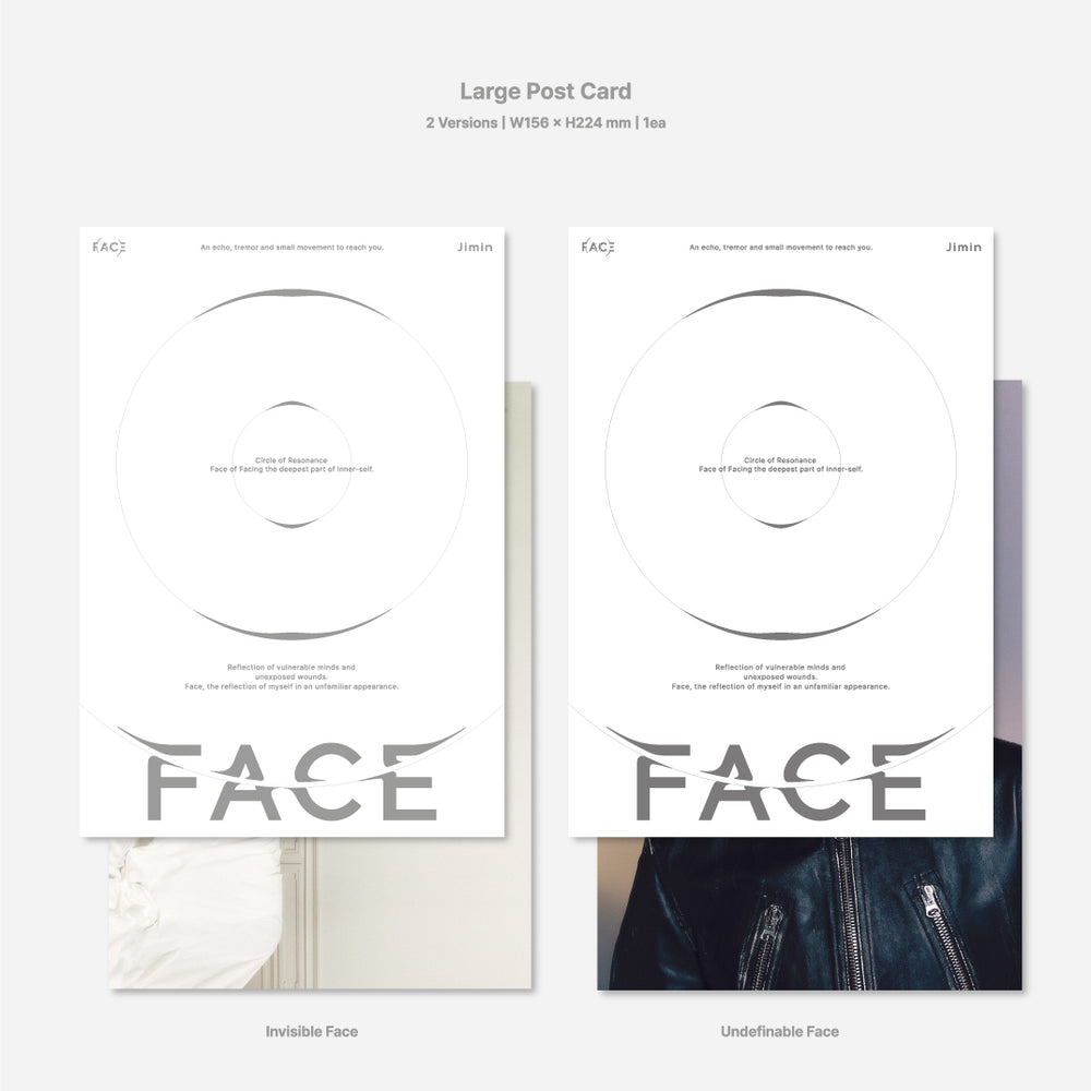 Jimin (BTS) - Face : 1st Album (Weverse Album + Photobook Versions)