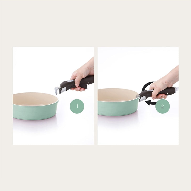 Neoflam - Midas Detachable Handle Cookware Set