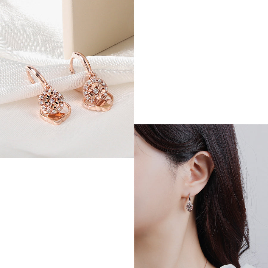 CLUE - Clover Cubic Silver Earring