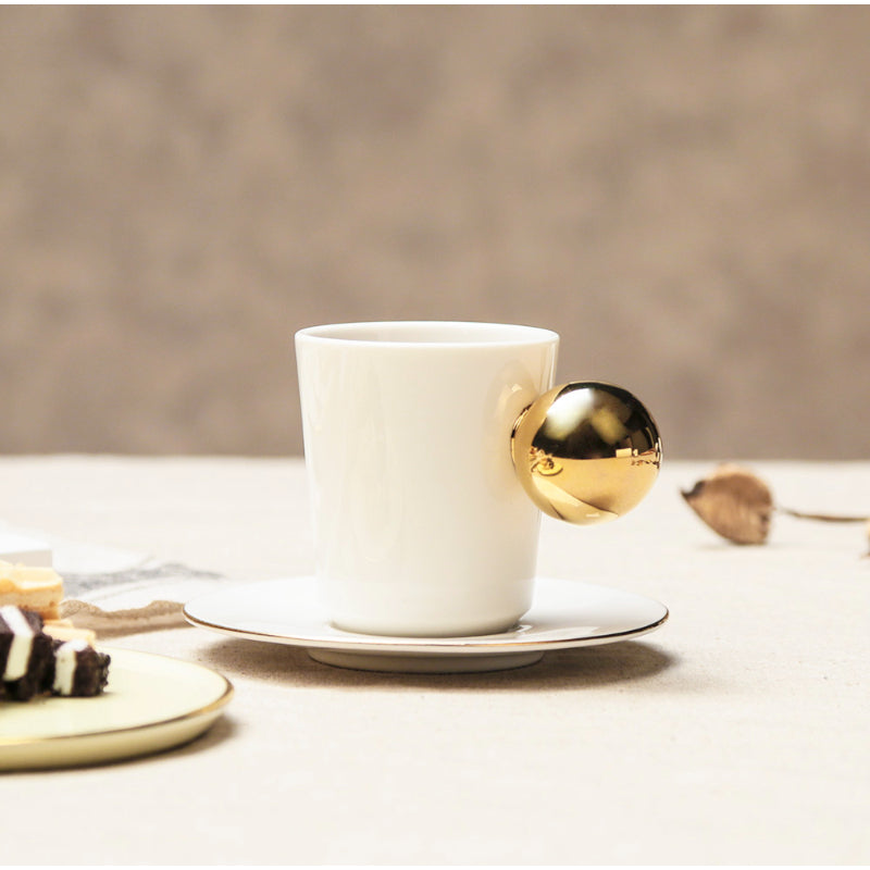 Chaora - Gold Ball Espresso Cup Set