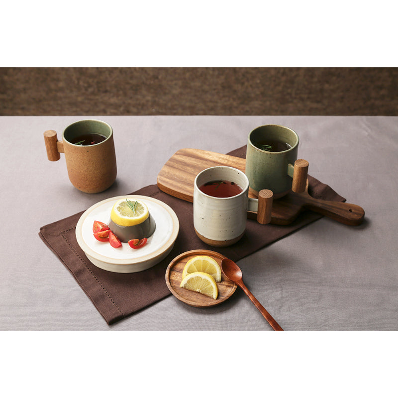 Chaora - Wooden Handle Round Mug