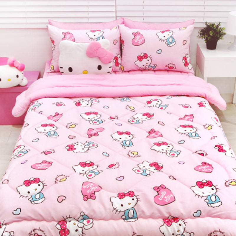 NARA HOME DECO X Hello Kitty - Heartholic Bedding Set Of 2