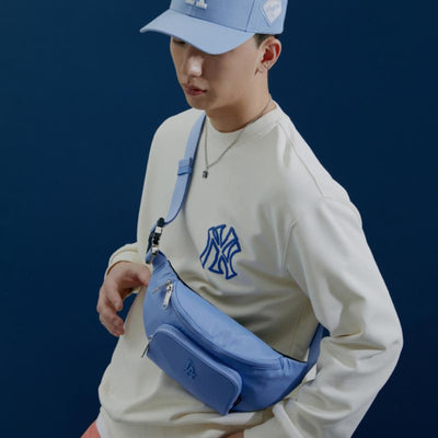 MLB Korea - Monogram Ripstop Nylon Mini Crossbody Bag – Harumio