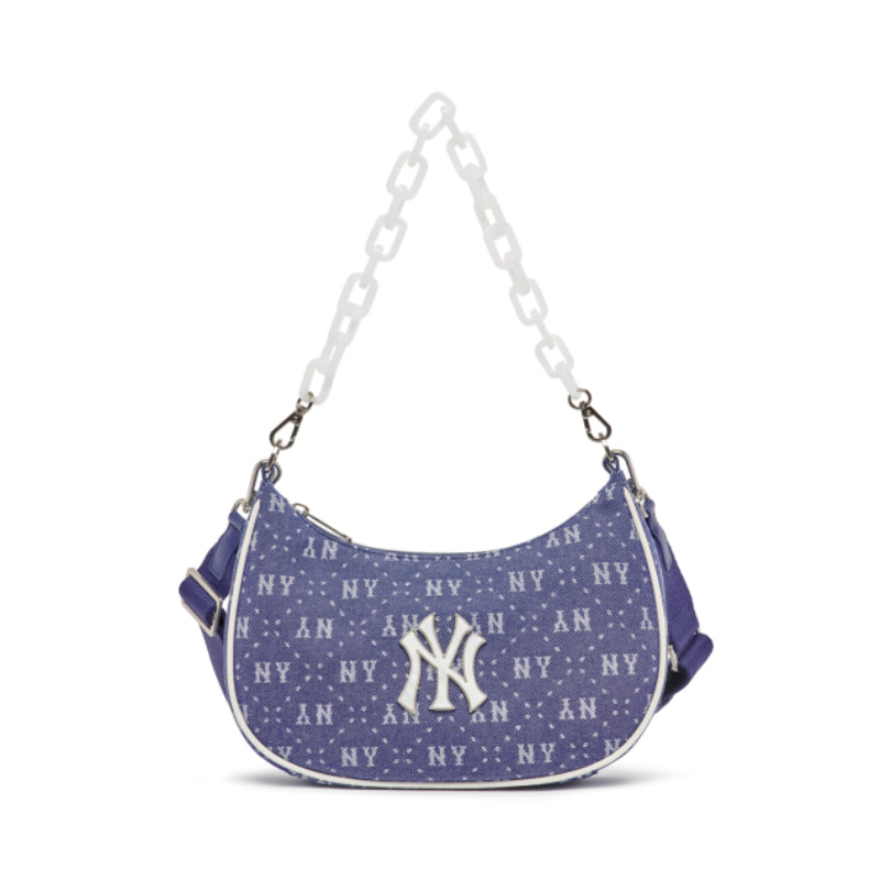 👜Ready Stock Malaysia👝Korea MLB Monogram Jacquard Hobo Bag Women