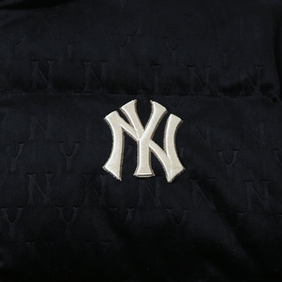 MLB Korea - Monogram Training Hoodie Zip-Up Jacket Navy New York Yankees / XS