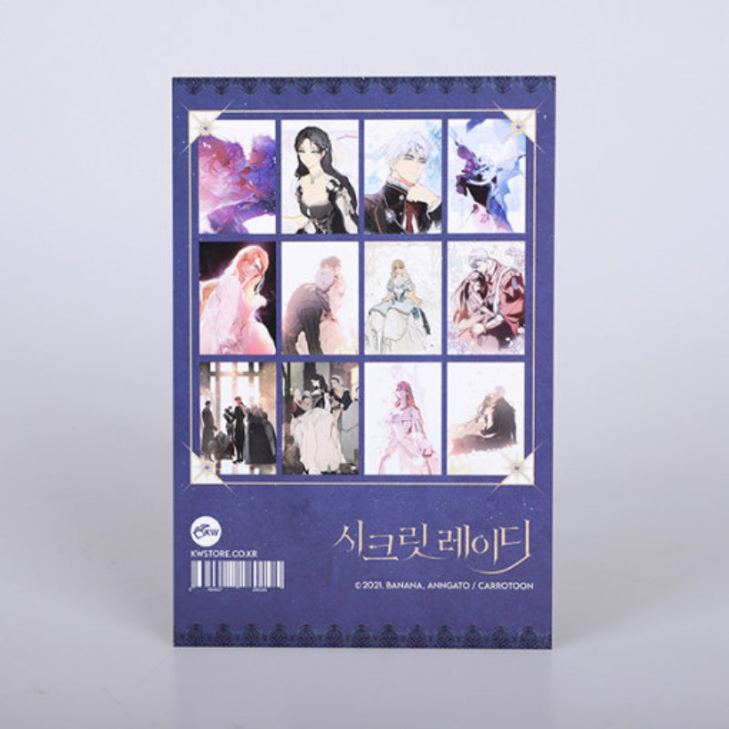 Secret Lady - Illustration Commentary Card Set