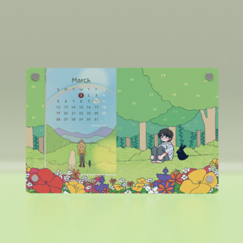 Dam of the Forest - 2023 Acrylic Calendar