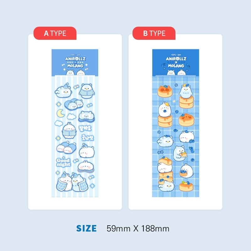 Anirollz x Molang - Seal Sticker