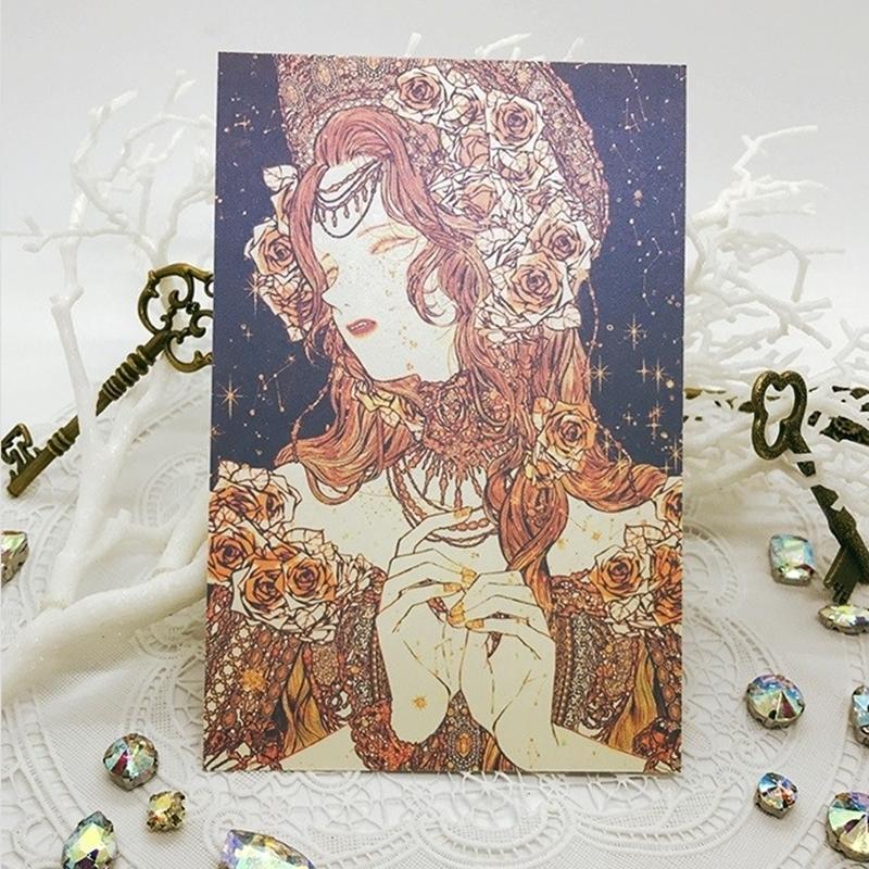 Libet - Estrella Gold Leaf Postcard Set