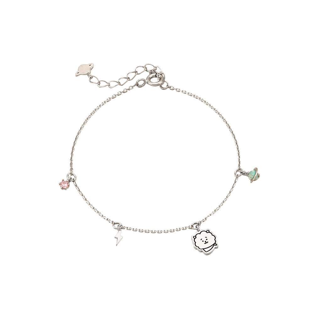 BT21 x OST - RJ Silver Bracelet