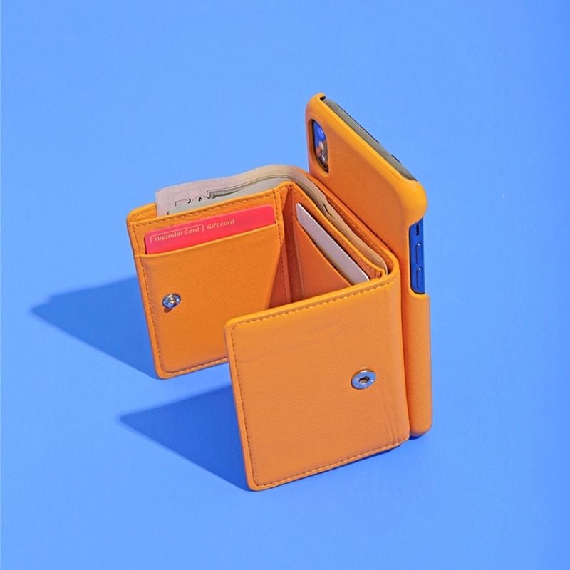 Fennec - Leather Triple Pocket Case