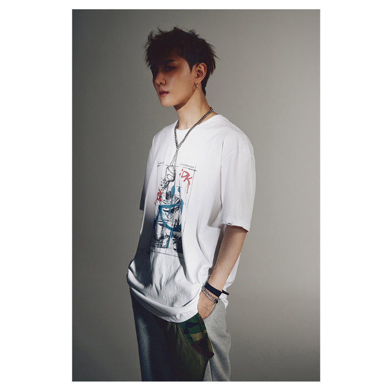 ULKIN X iKON DK - Spray Smile Statue T-Shirt