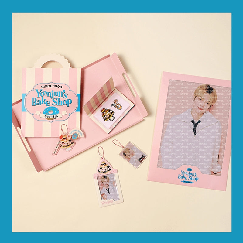 YEONJUN'S BAKE deals SHOP BIRTHDAY MERCH ACRYLIC KEYCHAIN