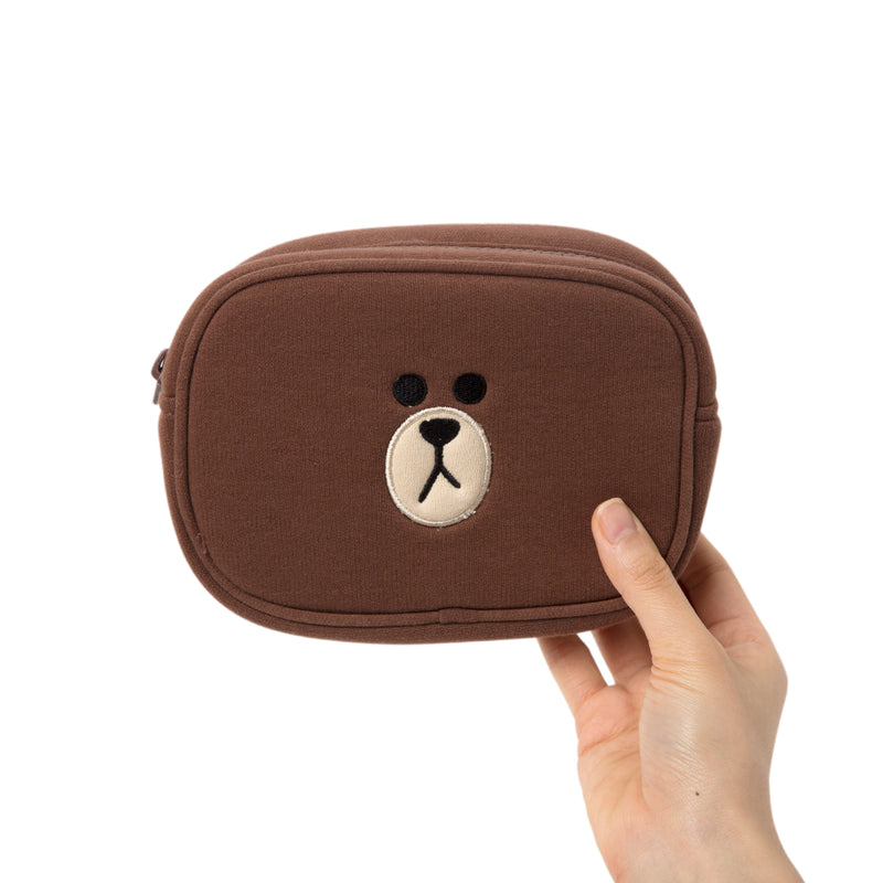 Line Friends - Brown Pouch Set – Harumio