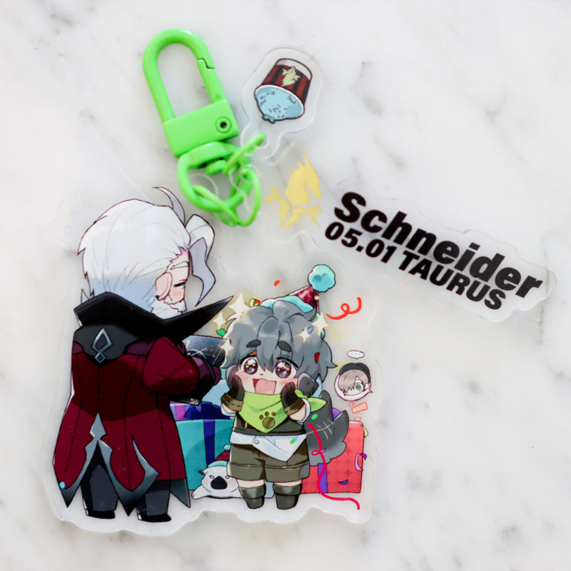 Lord of Heroes x GOODSBEE - Birthday Keyring