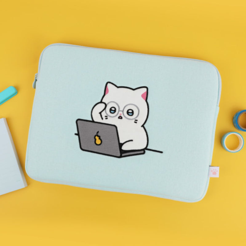 Meow Man - Laptop Pouch