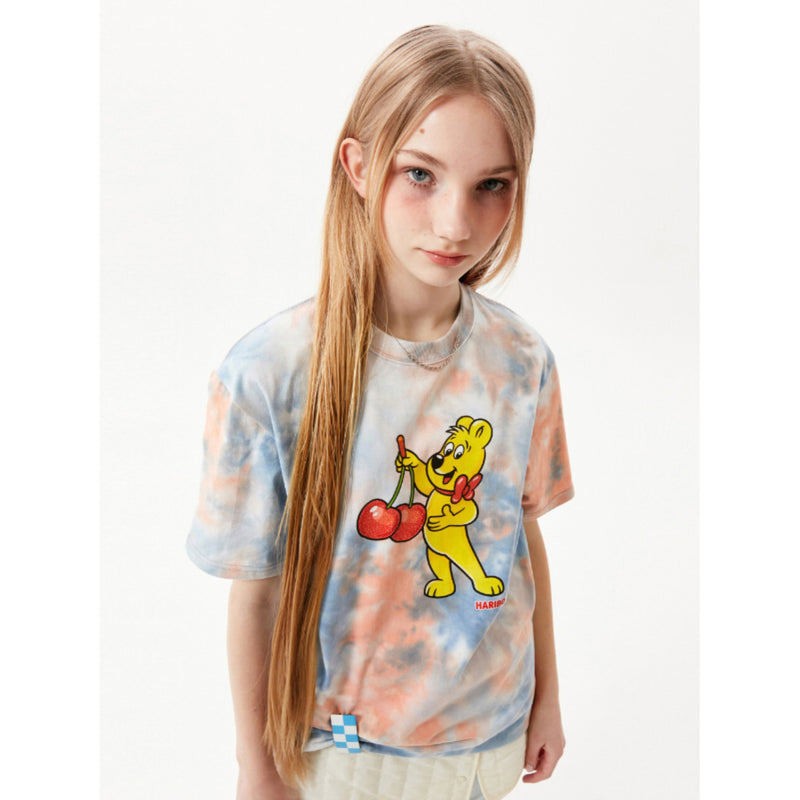 KIRSH x Haribo Tie Dye Short Sleeve T shirt Harumio