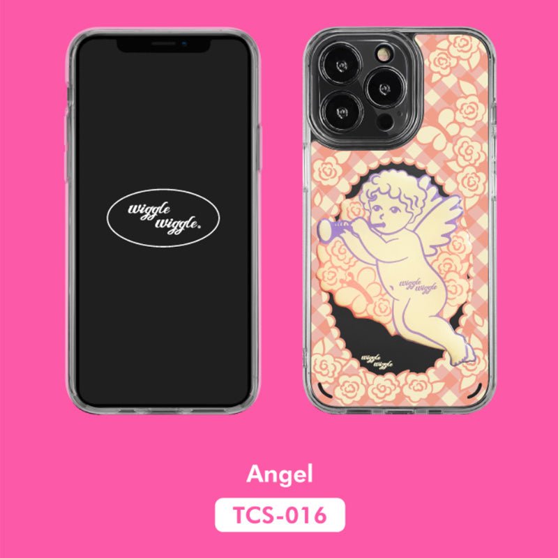 Wiggle Wiggle - Samsung Series Transparent Case & Big Griptok Set 2