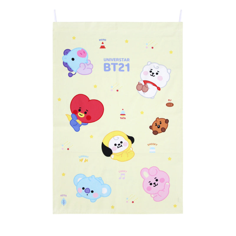 NARA HOME DECO X BT21- Shooting Star Door Curtain Poster