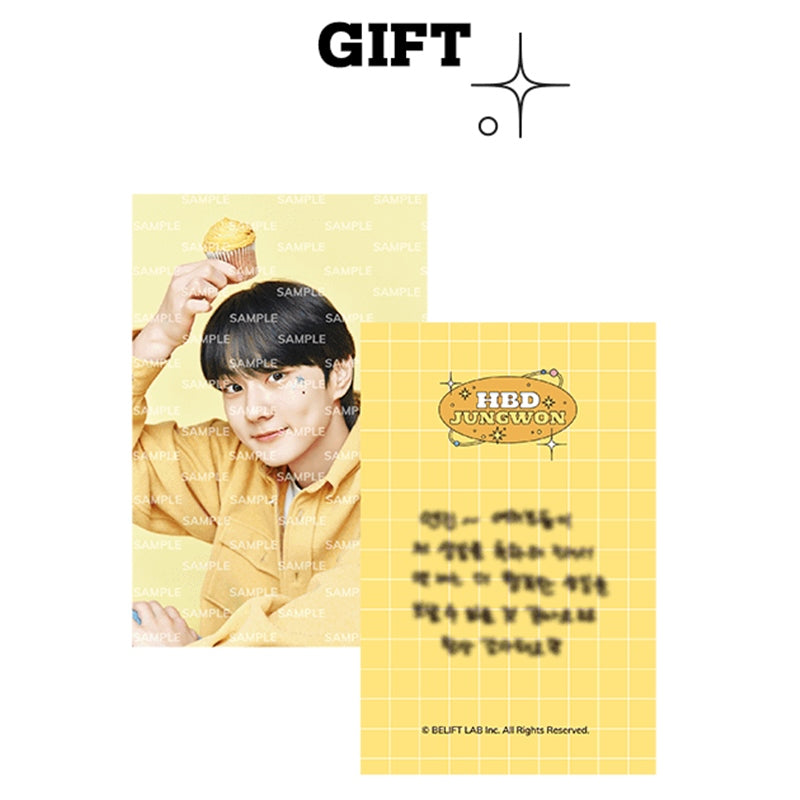 ENHYPEN - BIRTHDAY - JUNGWON Wish Bracelet (Gold)