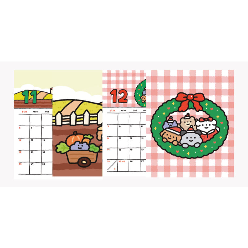 Jelly Crew - ddoodly - 2023 Wall Calendar