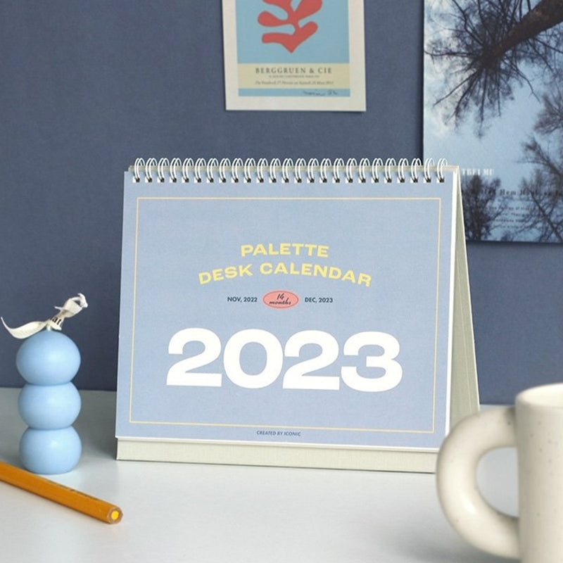 ICONIC - 2023 Color Palette Desk Calendar