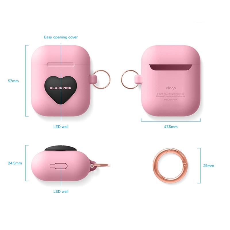 BlackPink - Elago Airpods Hang Case