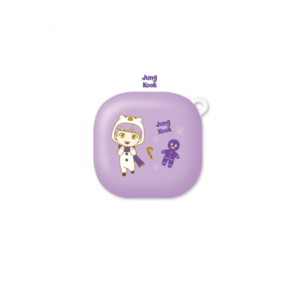 BTS - TinyTAN Purple Holidays Galaxy Buds Live Case