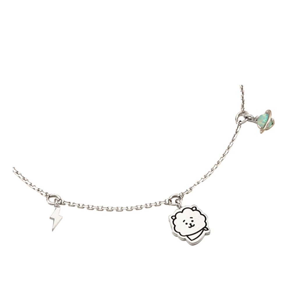 BT21 x OST - RJ Silver Bracelet