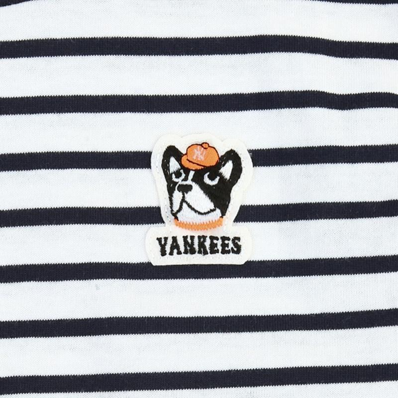 MLB Korea - Bark Time Short Sleeve T-Shirt - New York Yankees Purple / XXL