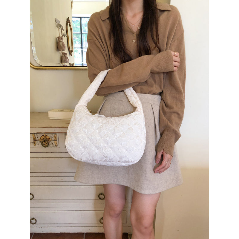 Ovuni - Quilted Hobo Bag