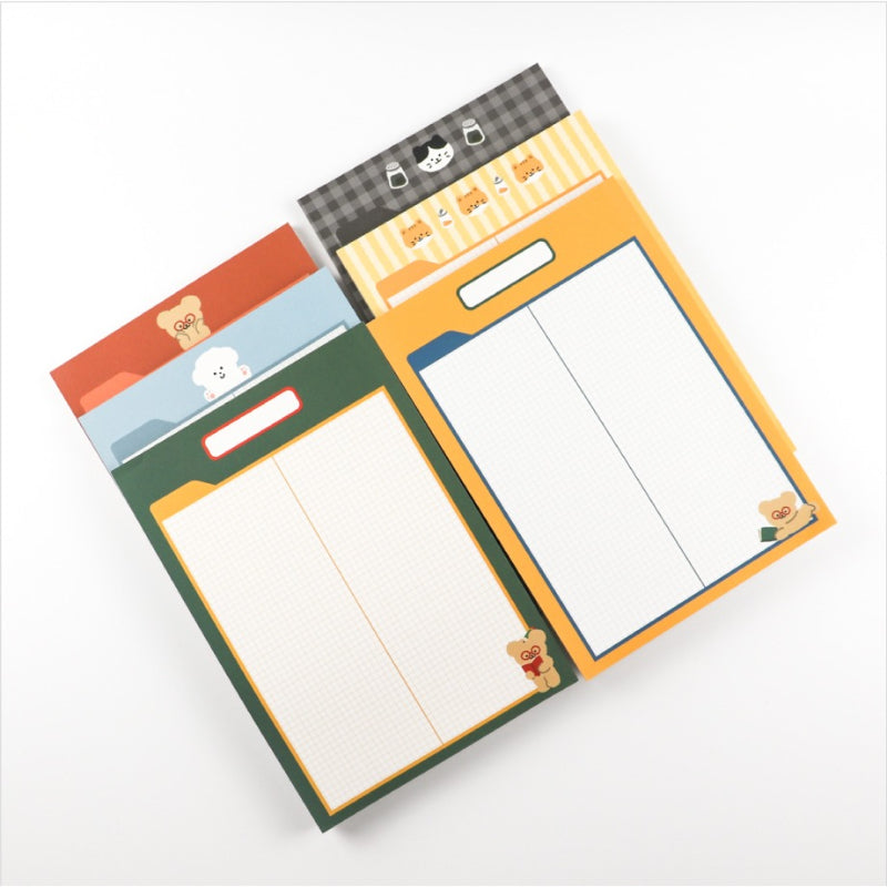 Teteum - B5 Memo Pad ( Ver. 2 )