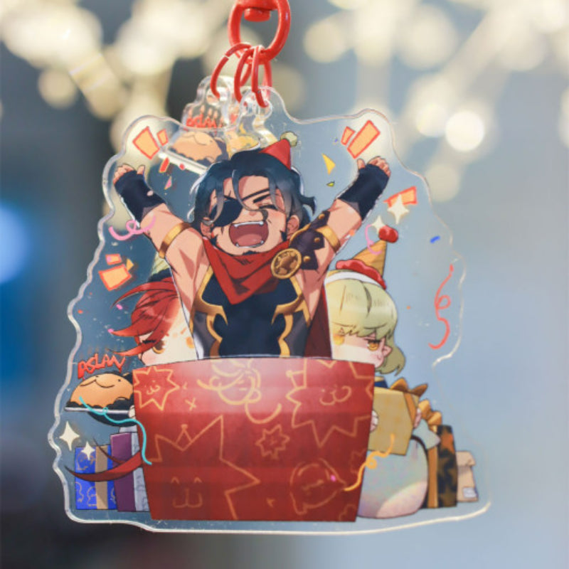 Lord of Heroes x GOODSBEE - Birthday Keyring