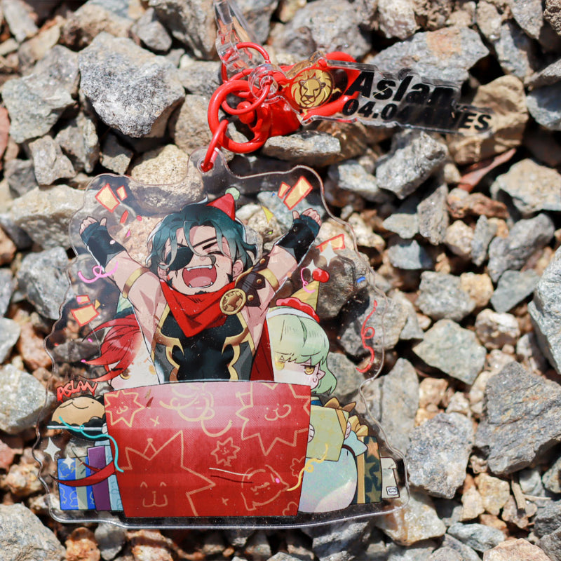 Lord of Heroes x GOODSBEE - Birthday Keyring