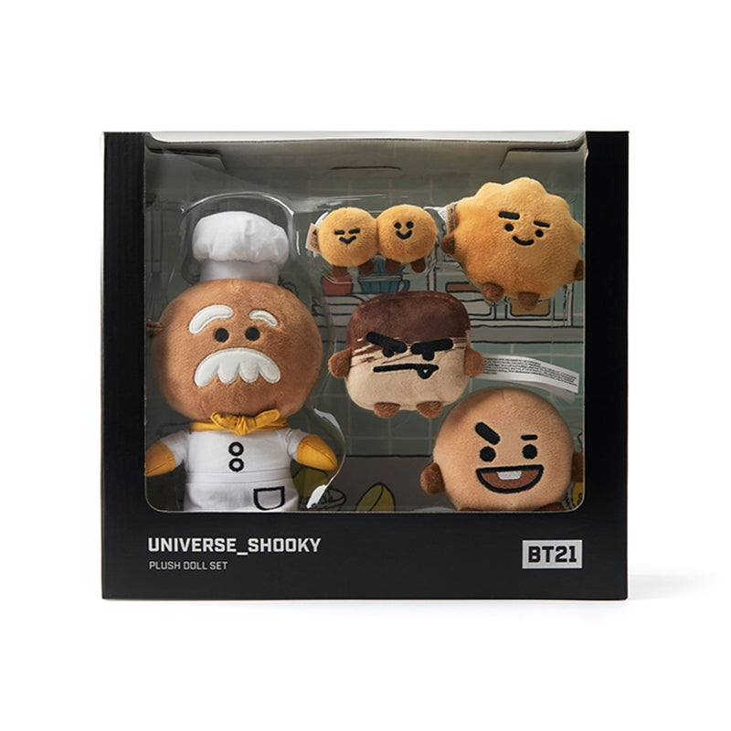 BT21 - SHOOKY Universe Standing Doll Set