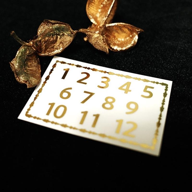 Libet - Gold Leaf Month Calendar