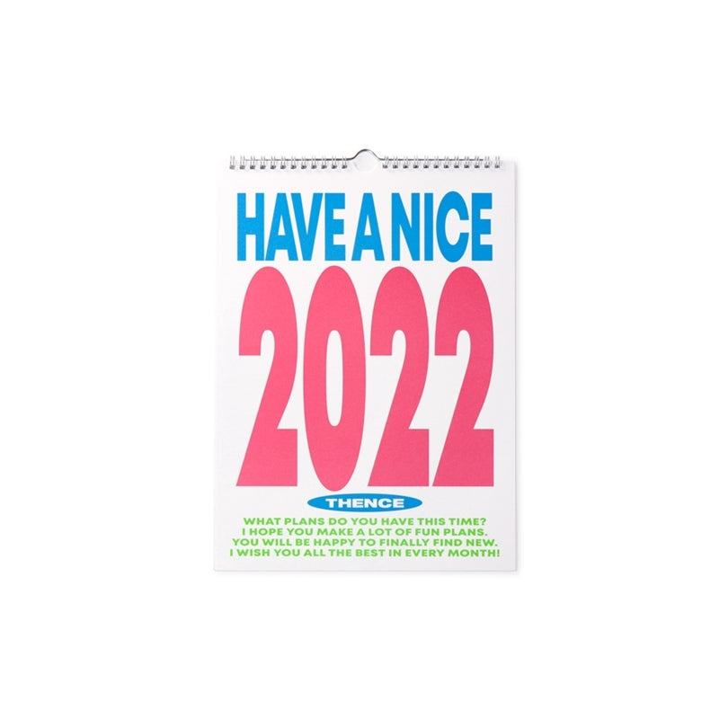 THENCE - 2022 Wall Calendar