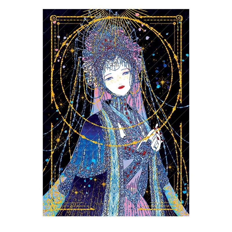 Libet - Estrella Gold Leaf Postcard Set